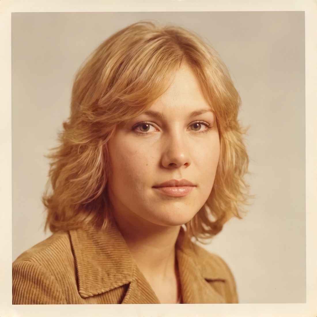 The same print fully restored by Picsha Retouch
